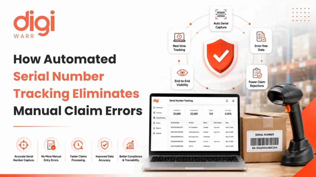 How Automated Serial Number Tracking Eliminates Manual Claim Errors in Warranty Management