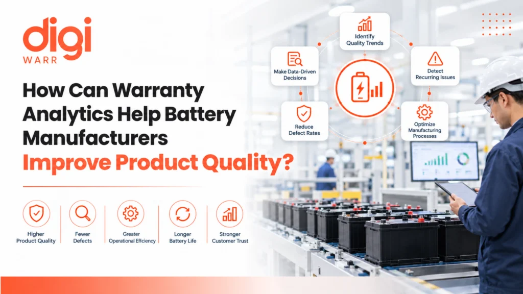 How Can Warranty Analytics Help Battery Manufacturers Improve Product Quality?